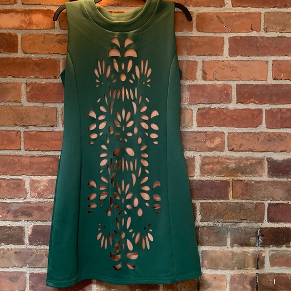 Aryeh Dresses & Skirts - Aryeh Laser Cut Shift Medium